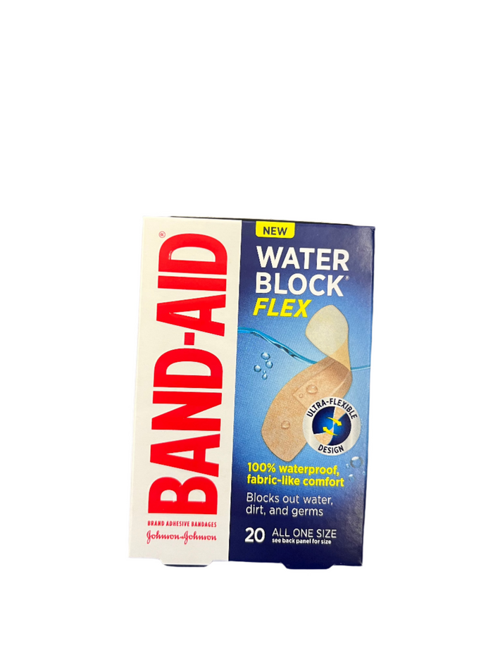 Band Aid Water Block Flex 20 count