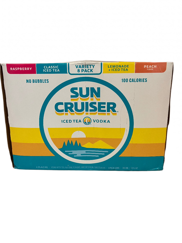 Sun Cruisers Iced Tea Vodka Variety 8 pack, 12oz