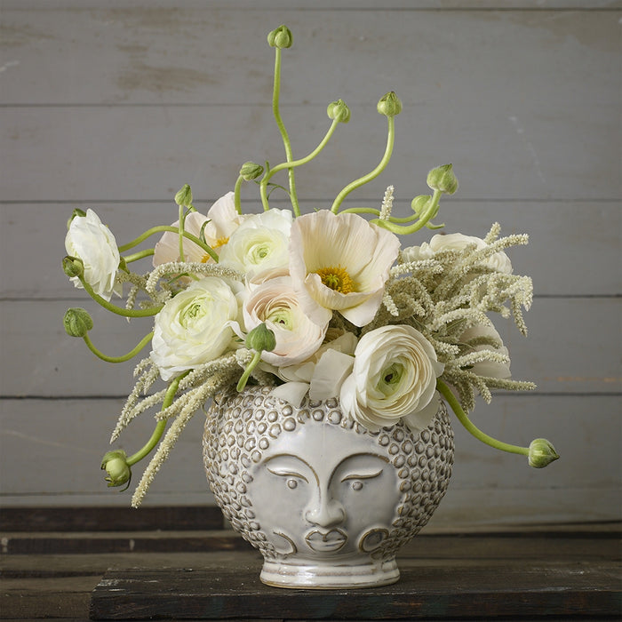 Accent Decor Queen Ophelia 6-inch Stoneware Pot