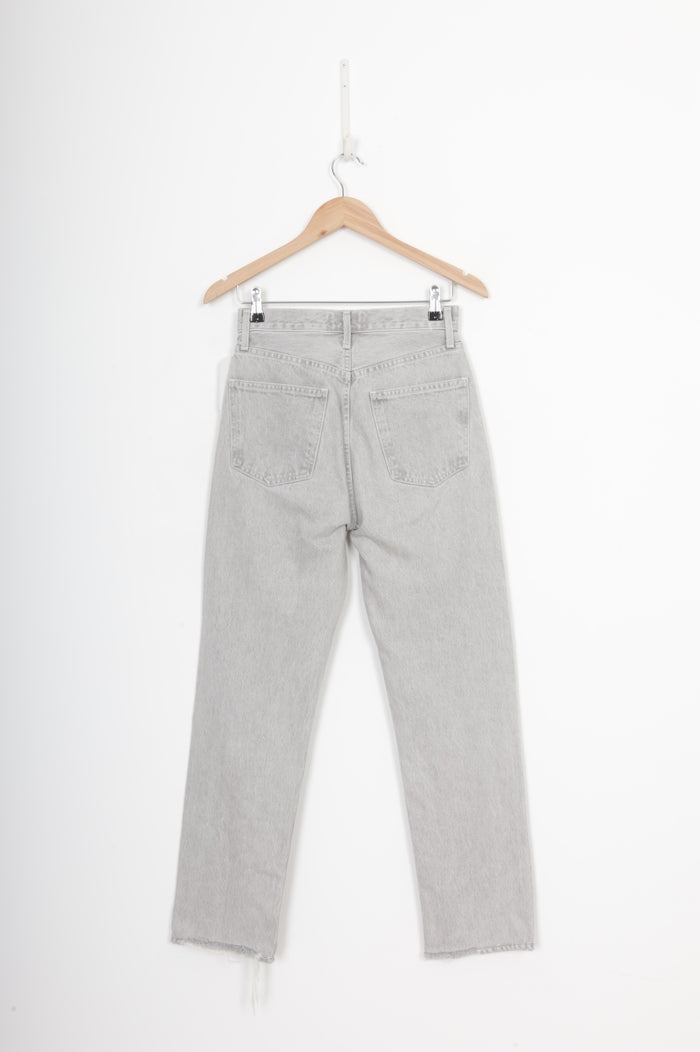 AGOLDE Womens Grey Jeans Size W 24