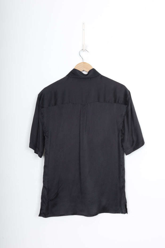 Beach Brains Womens Black Shirt Size XS