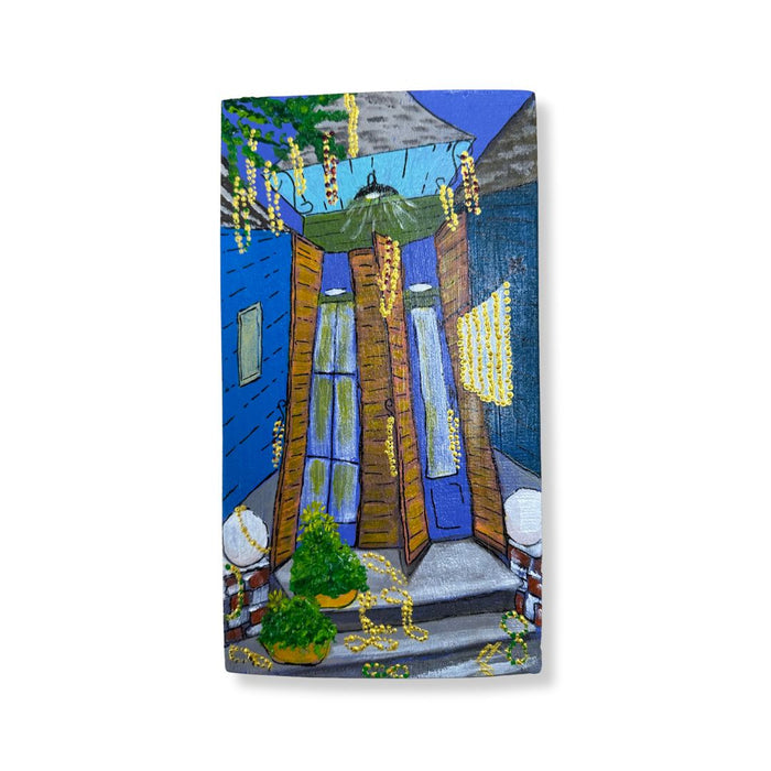 "Bons Temps" 5.5" x 10" - 318 Art & Frame
