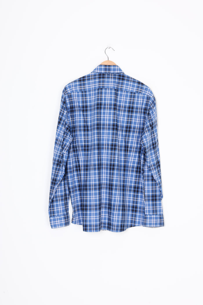 Boss Hugo Boss Mens Blue Shirt Size XL