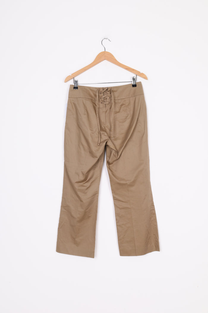 Boss Hugo Boss Womens Brown Pants Size 10
