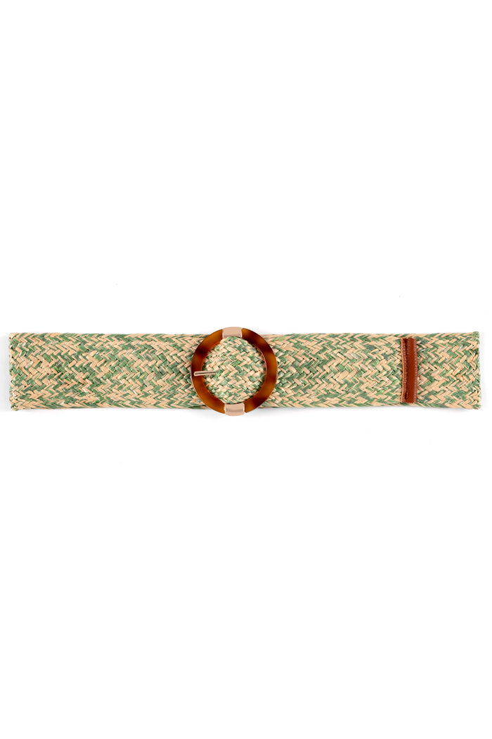 Camille Belt in Green - Madison's Niche