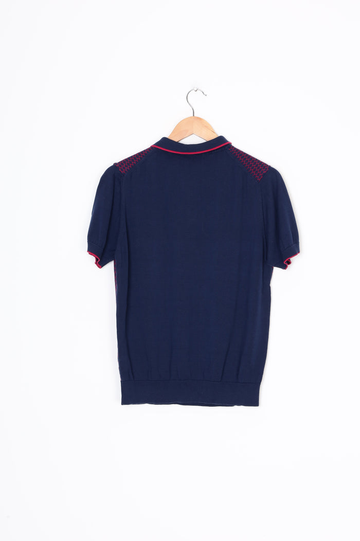 Carlo Colucci Womens Blue Shirt Size M