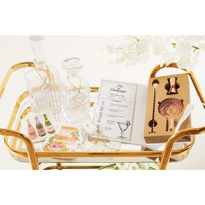 Champagne Paper Napkins - Madison's Niche
