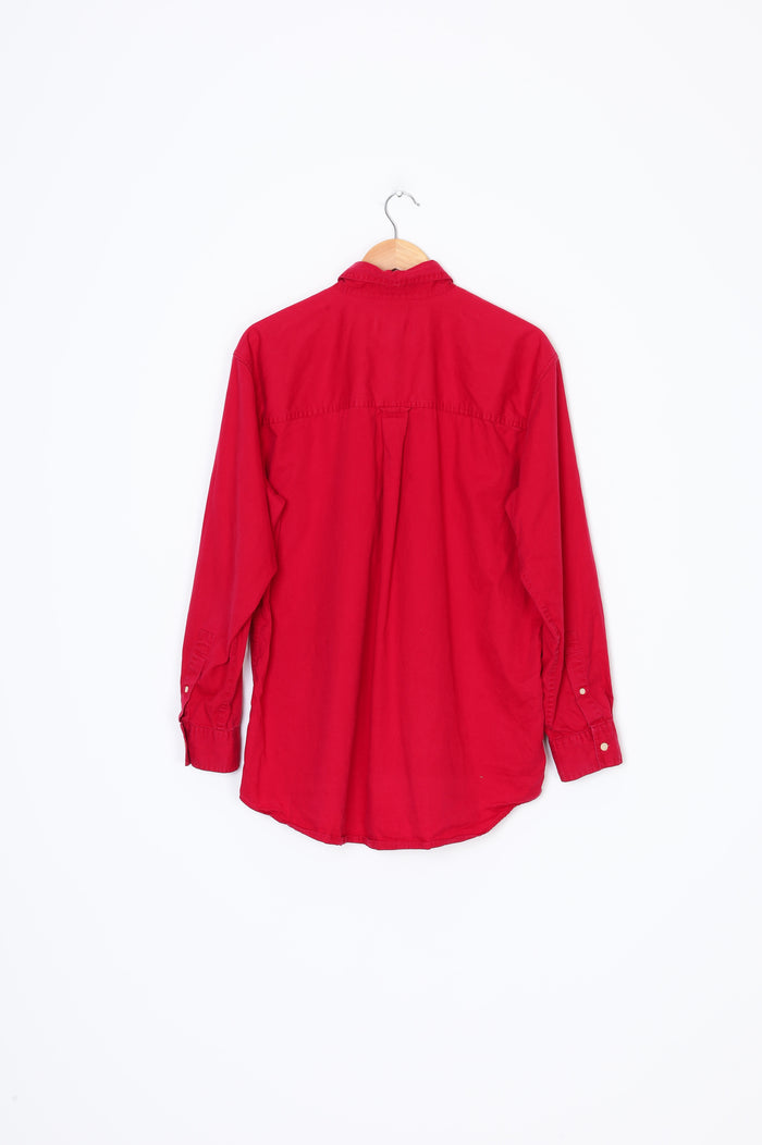 Chaps Mens Red Shirt Size M