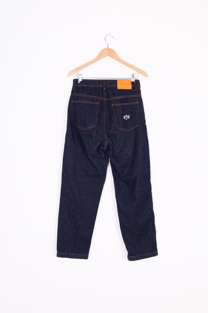 Checks Womens Blue Jeans Size XS