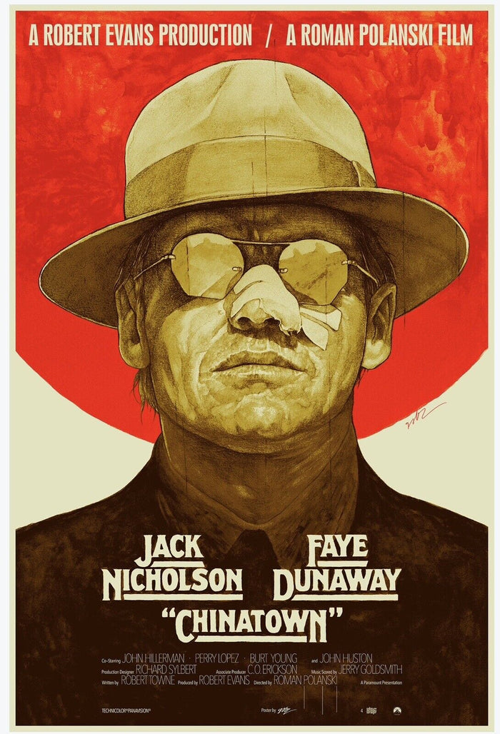 Chinatown (Variant) by Gabz, 24" x 36" Screen Print