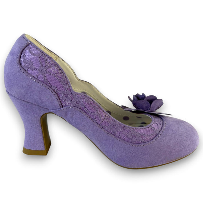 Chrissie and Matching Tirana Lilac WIDE FIT