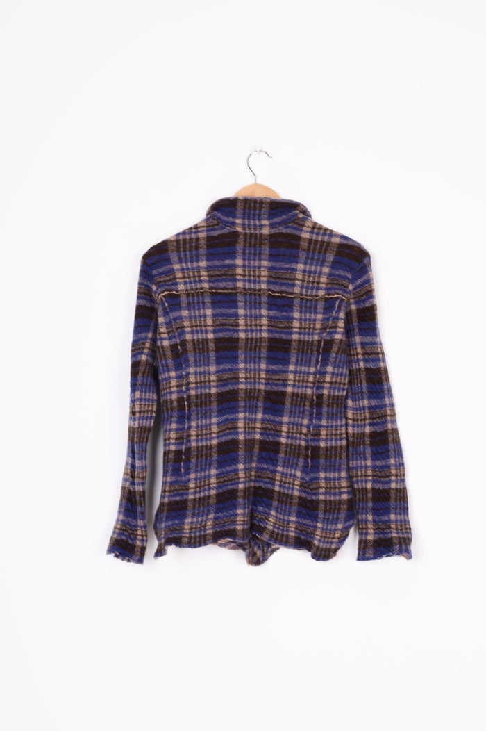 Christian Aujard Womens Blue Shirt Size S