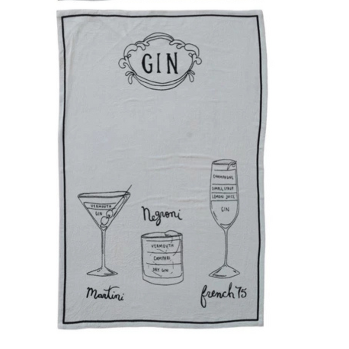Cocktail Recipe Towel - Madison's Niche