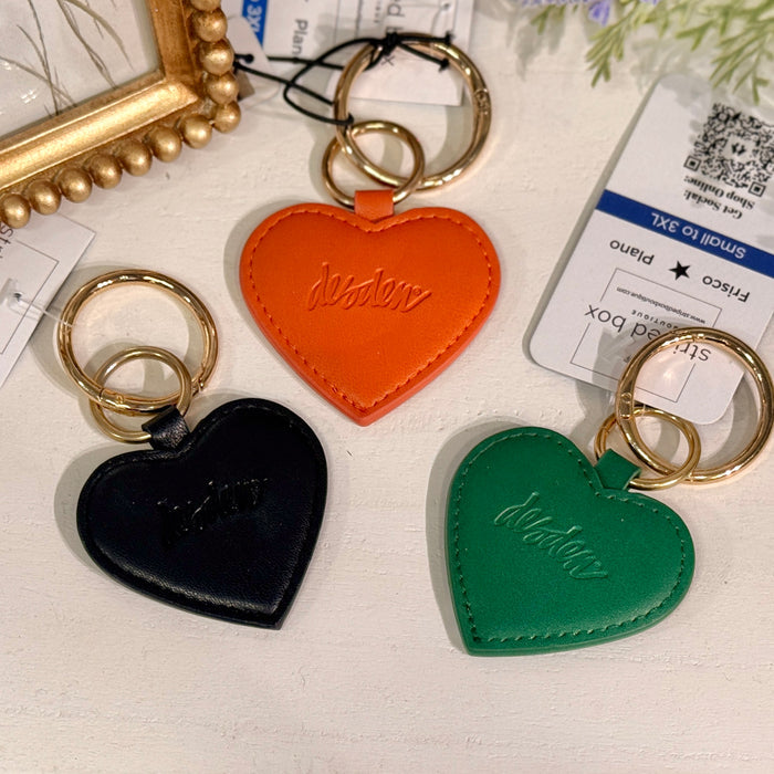 Collegiate Game Day Heart Charm