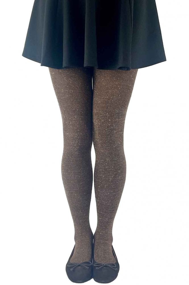 Cotton rich speckled tights by Gipsy