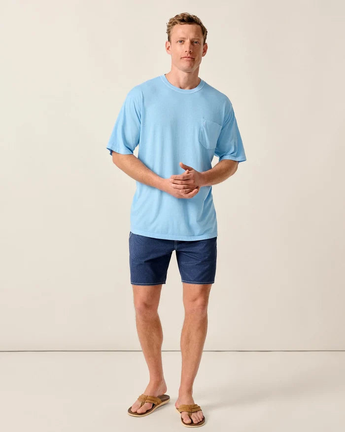 Dale 2.0 Pocket T-Shirt in Malibu - Madison's Niche