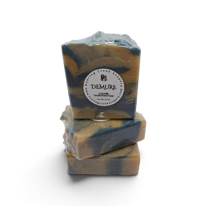 |Demure| Soap Bar with Goats Milk, Hemp Seed Oil + 2 Butters