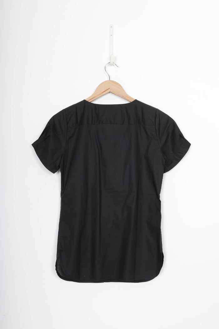 Designers Remix Collection by charlotte eskildsen Womens Black Shirt Size 38