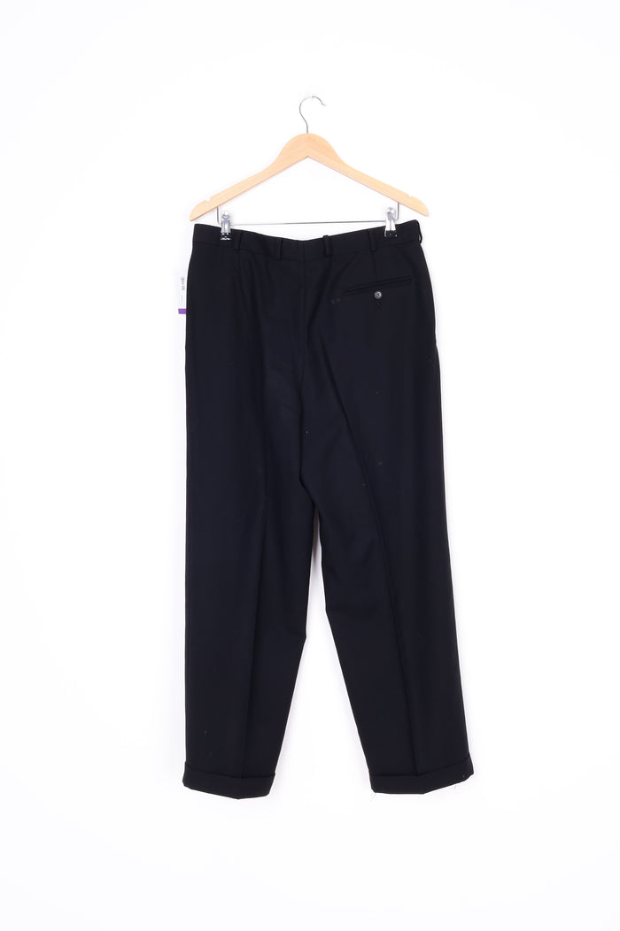Dom Bagnato Mens Black Pants Size 104
