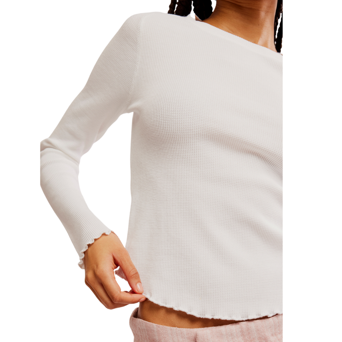 Easy Does it Tee in White - Madison's Niche