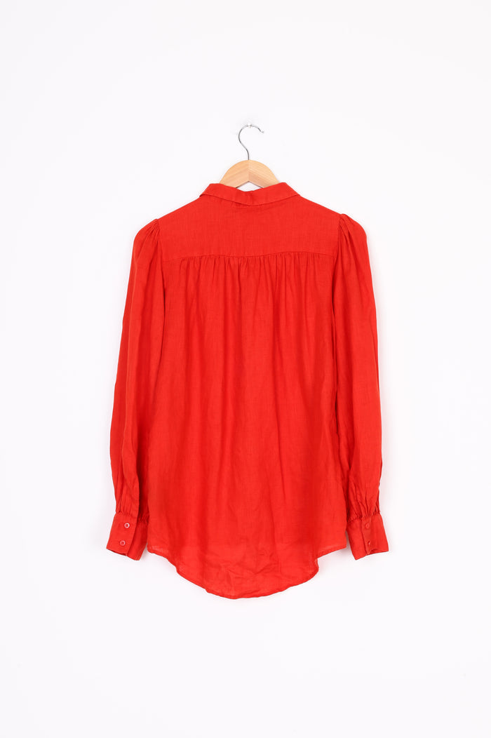 Elk Womens Red Shirt Size 10