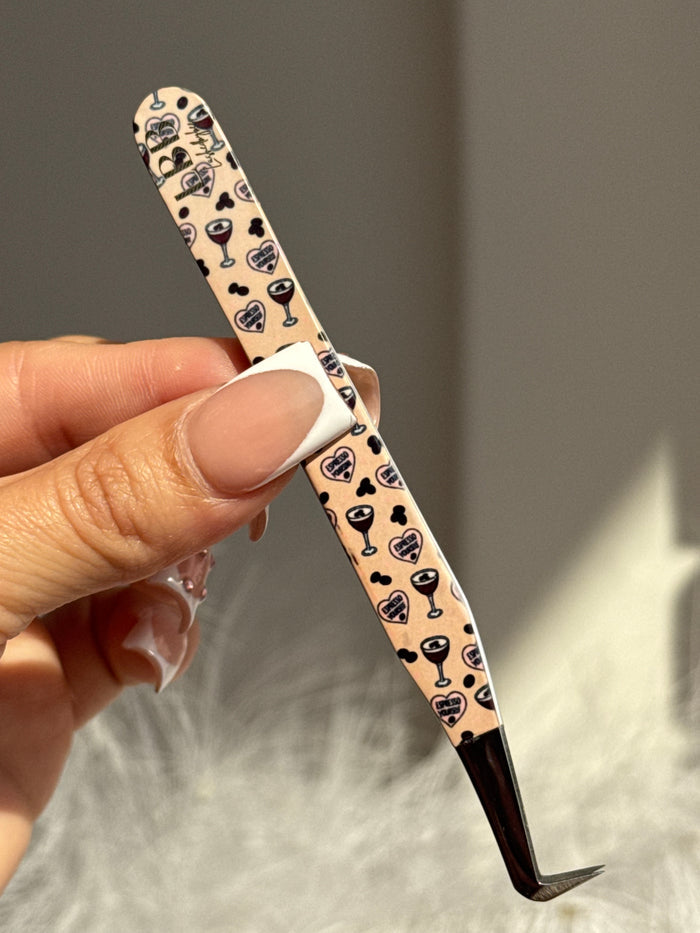 Espresso Martini 90° tweezer 