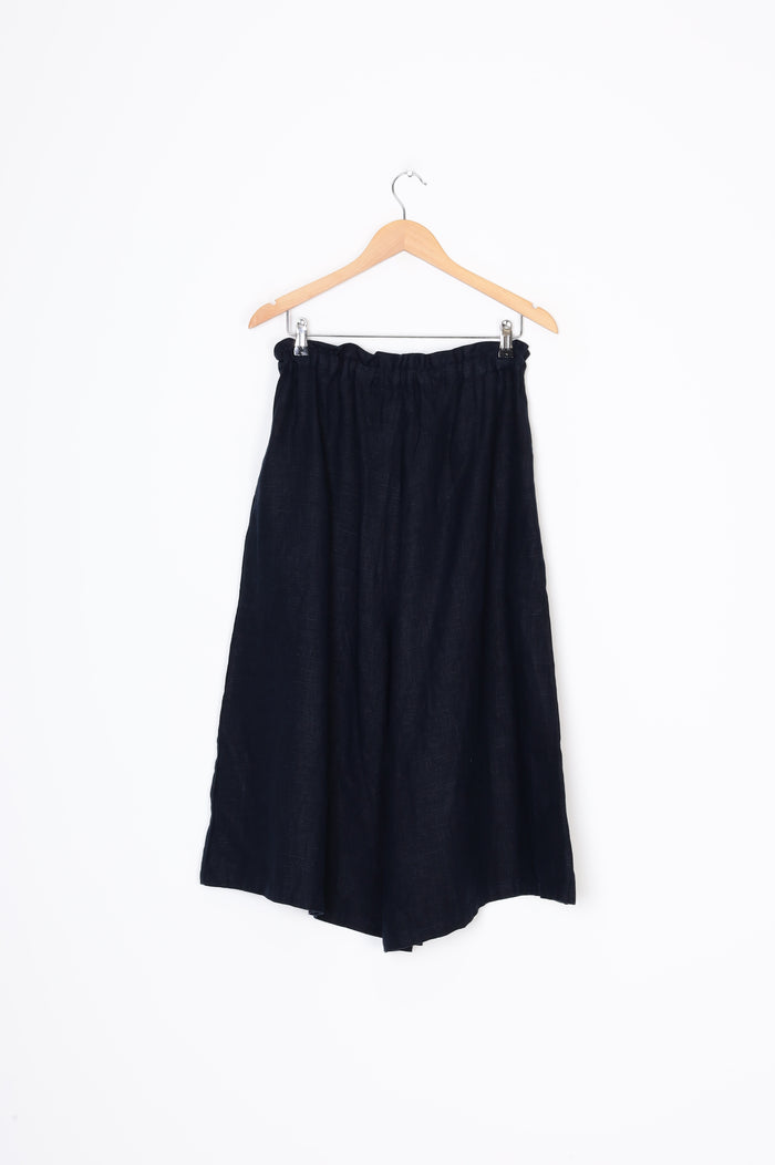 Fog Linen Work Womens Blue Pants Size S