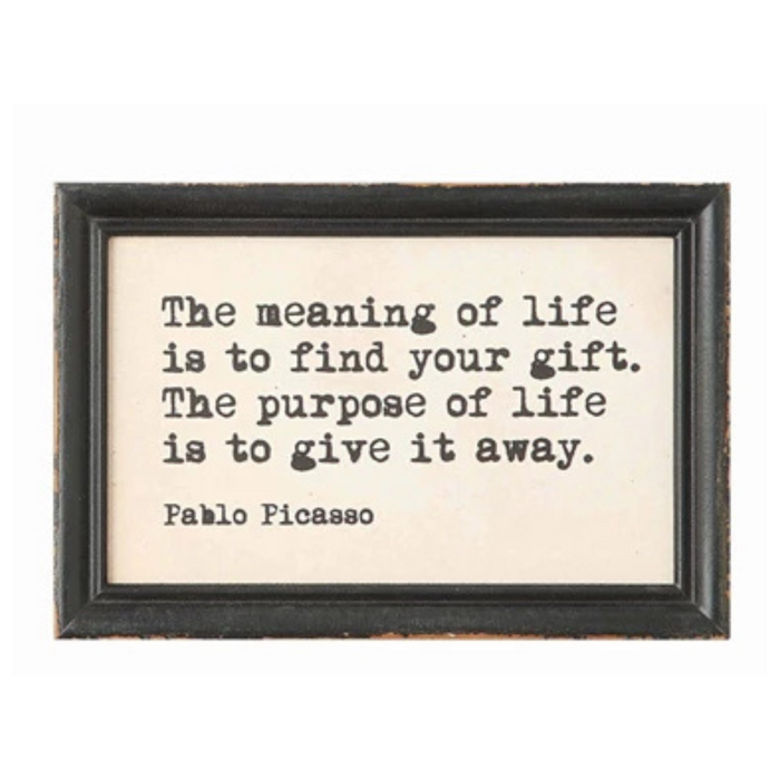 Framed Quote Wall Decor - Madison's Niche