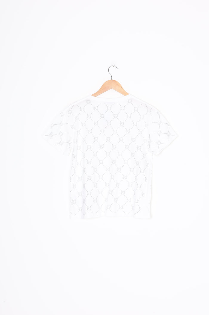 Gerard Darel Womens White T-shirt Size 1