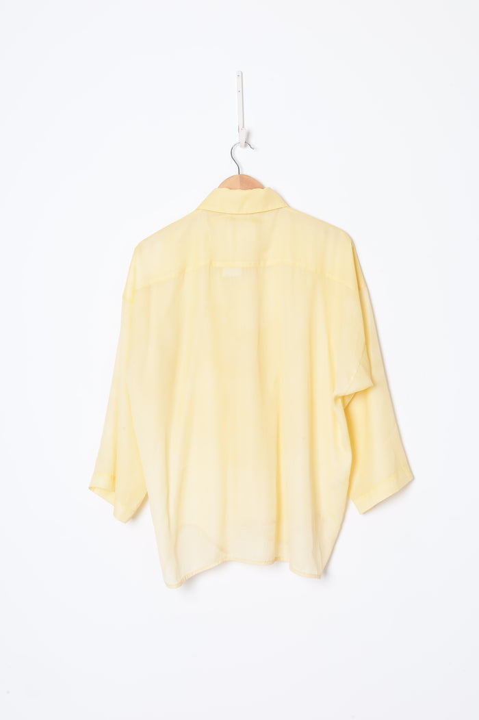 Gloria Womens Yellow Shirt Size 0