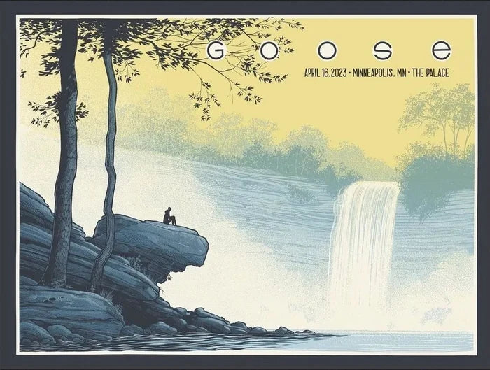 Goose St. Paul 2023 by Justin Santora, 24" x 18" Screen Print