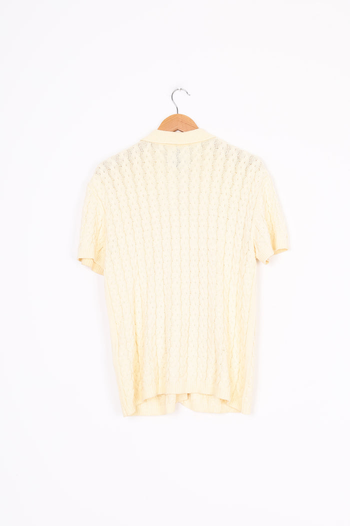 Harris Tapper Womens Cream Shirt Size 8