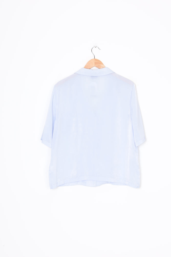 HI There Karen Walker Womens Blue Shirt Size 12