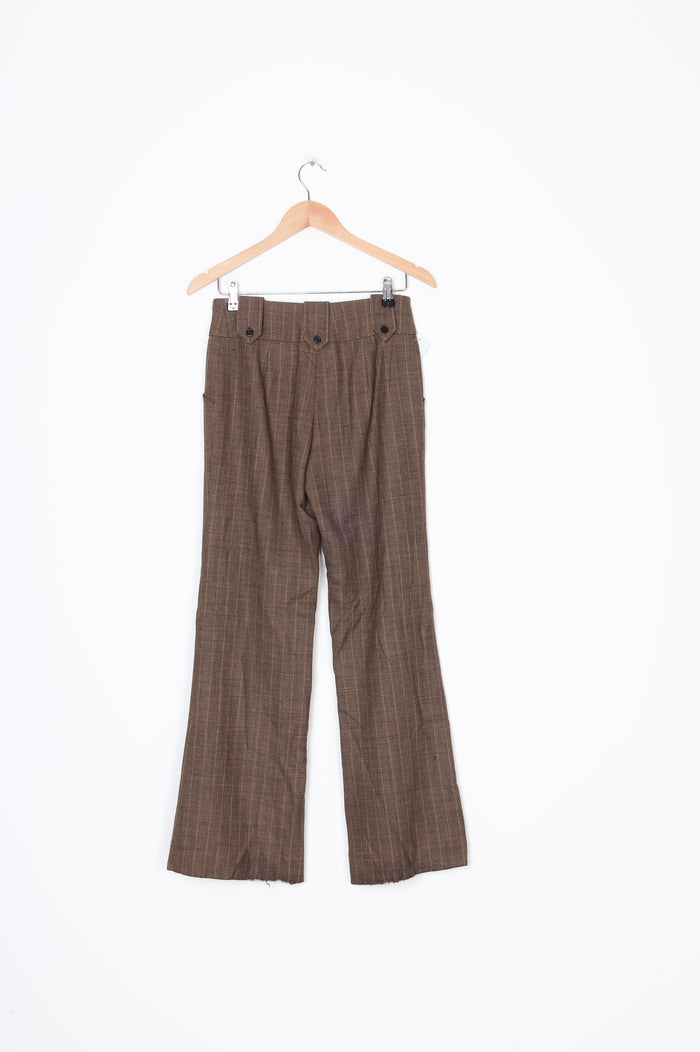Jane Rhodes Womens Brown Pants Size 8