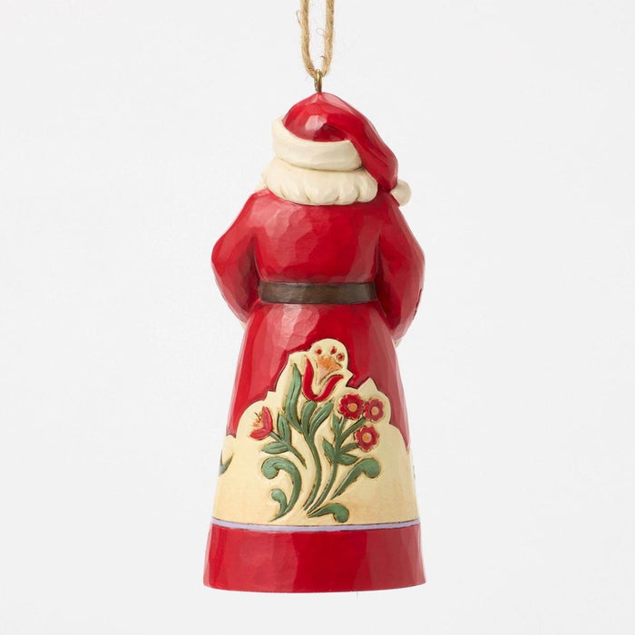Jim Shore Santa With Pets Ornament