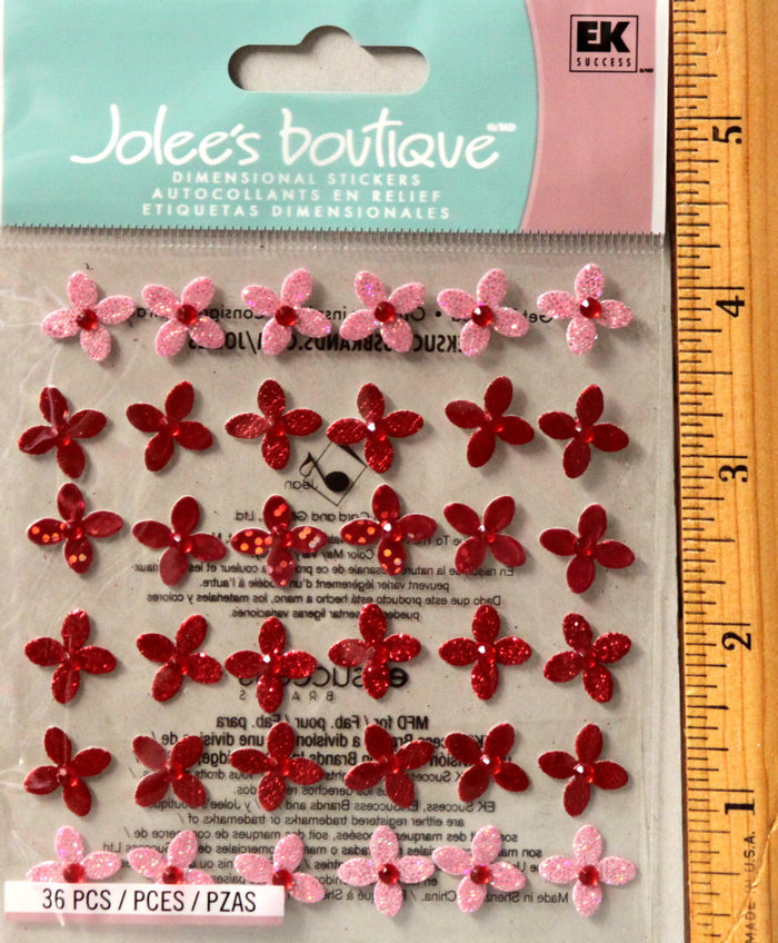 Jolee's Boutique Flower Arrangement Bouquets Dimensional Stickers - SCRAPBOOKFARE