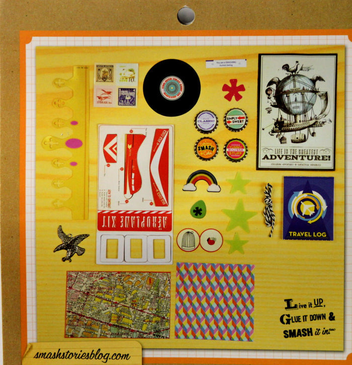 K & Company Smash Classic Grab Bag Kit - SCRAPBOOKFARE