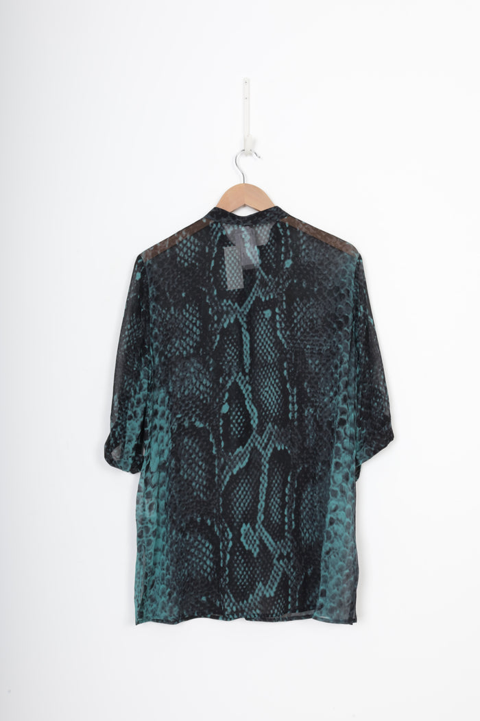 Keith Matheson Womens Black Blouse Size 10