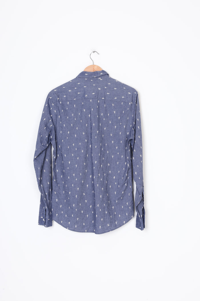 Kenzo Mens Blue Shirt Size L