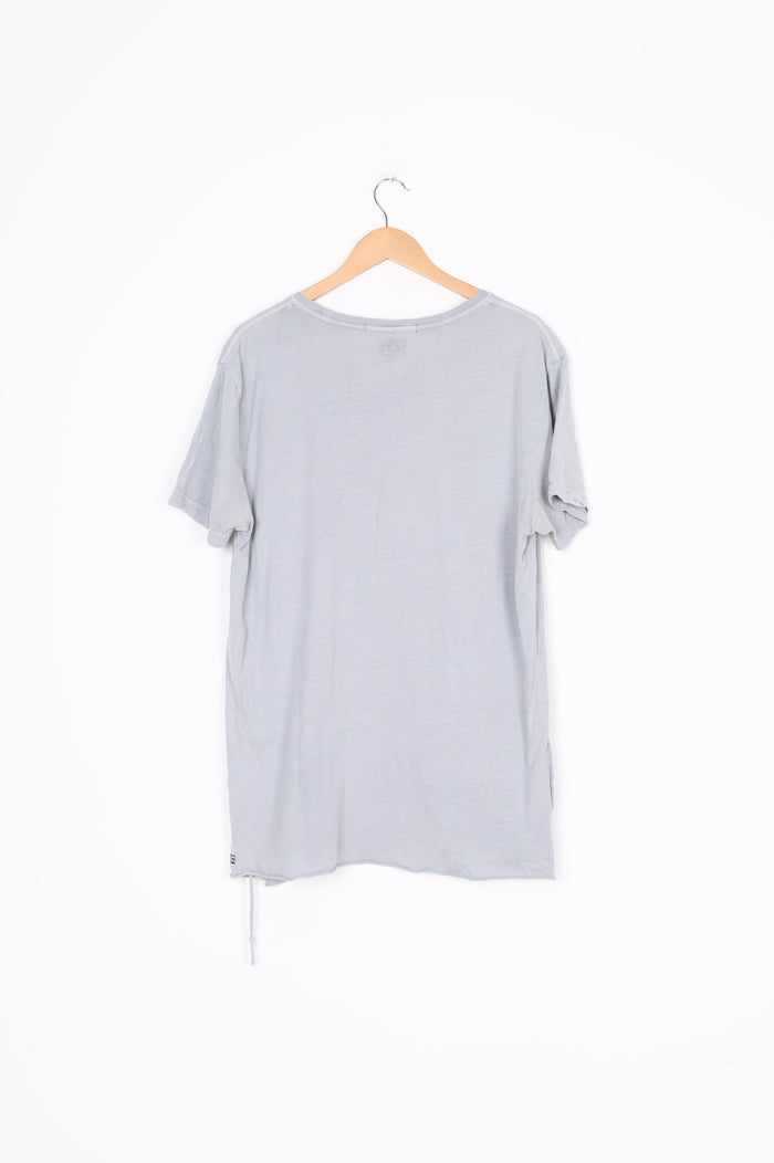 Ksubi Mens Grey T-shirt Size L