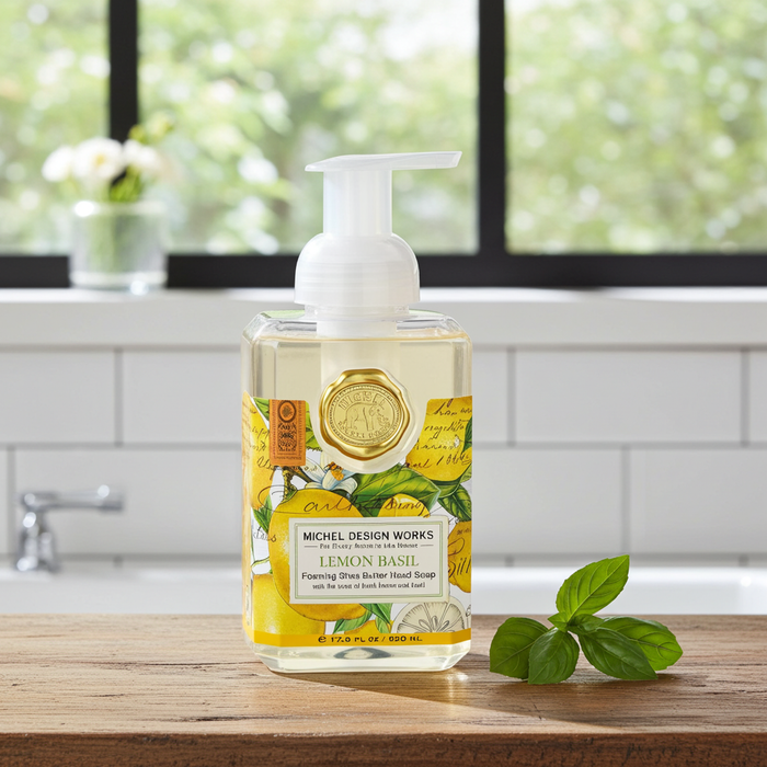 Lemon Basil Foam Soap