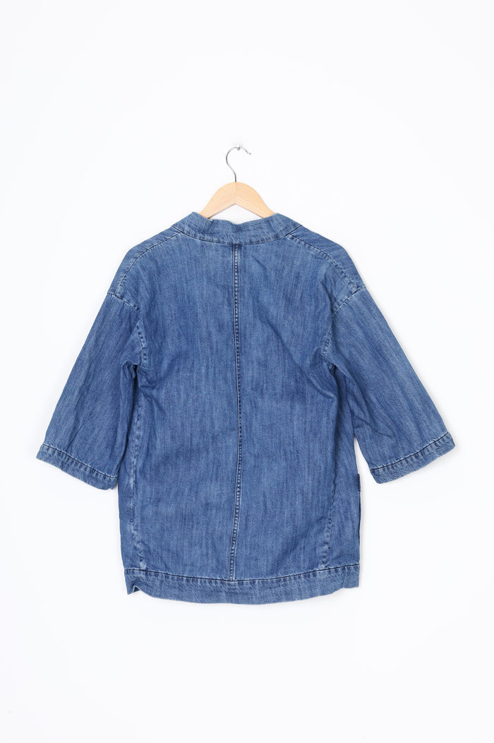 Levi Strauss & Co Womens Blue Shirt Size XS