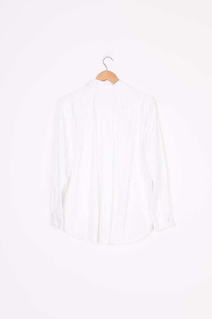 Maggie Marilyn Womens White Shirt Size 8