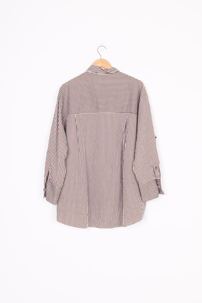 Mamapapa Womens Brown Shirt Size M