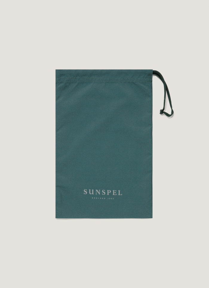 Men's Drawstring Swim Shorts in Forest