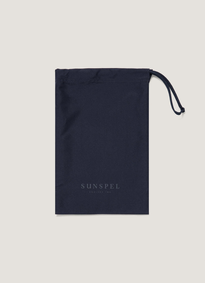 Men's Drawstring Swim Shorts in Navy