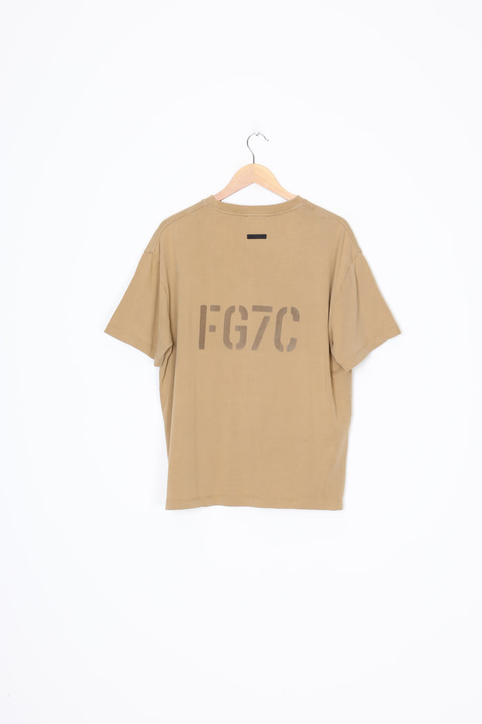 Fear of God Mens Green T-shirt Size S