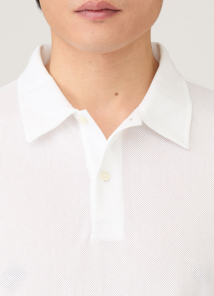 Men's Regular Fit Riviera Polo Shirt in White