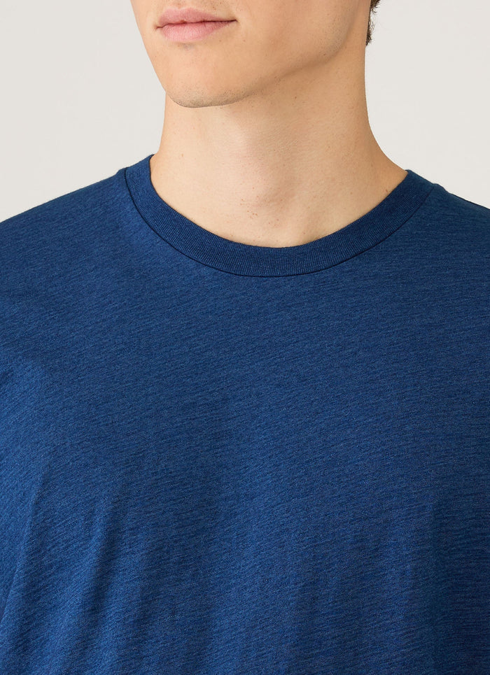 Men's Riviera Midweight T-shirt in Real Indigo