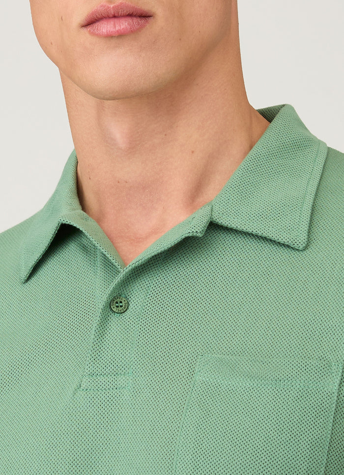 Men's Riviera Polo Shirt in Thyme